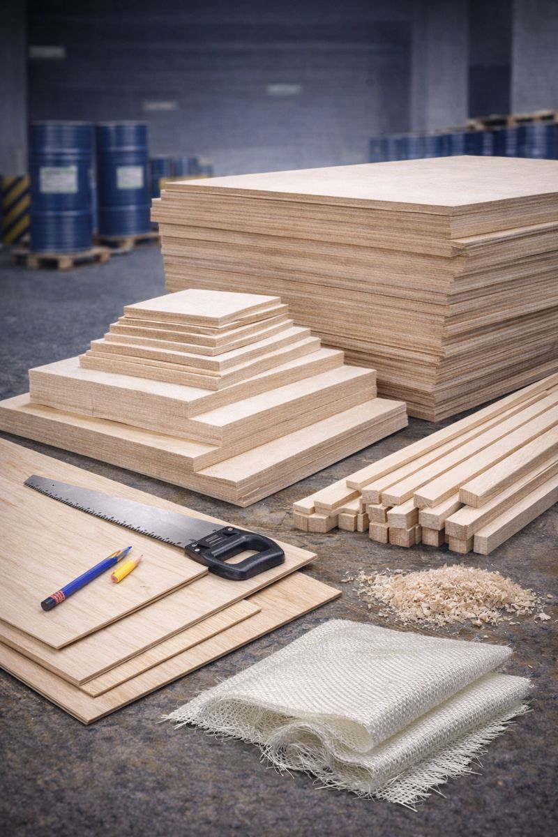 Бальса і фанера